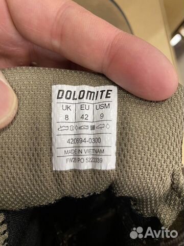 Трекинговые ботинки Dolomite Tofana WP объявление продам