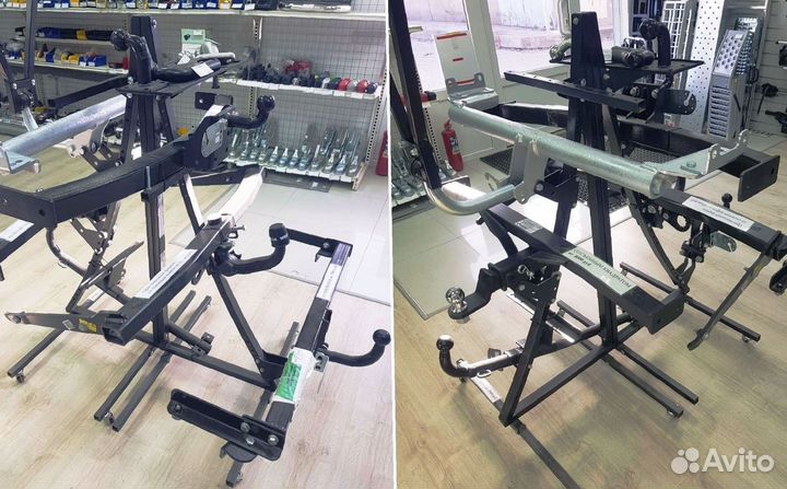 Фаркоп N107-FC тсу nissan navara Double Cab