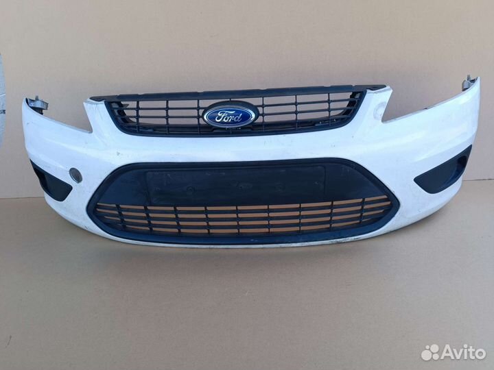 Передний бампер Форд Фокус 2 рестайлинг
