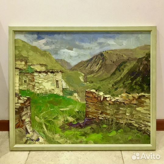 Картина, х.м.,Селение Хой’’