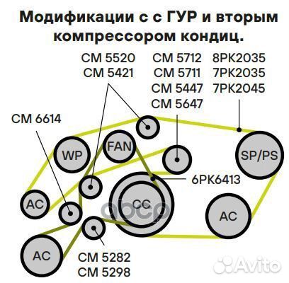 Ролик приводного ремня с натяжным механизмом