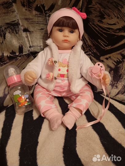 Кукла Реборн девочка 42 см