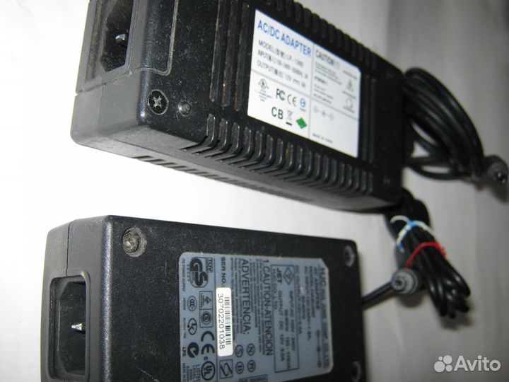 Разные блоки питания- 7.5V, 9V, 12V, 13.5V