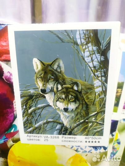 Картина по номерам новая