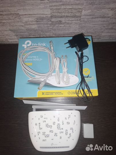 Роутер adsl2+ TP-link TD-W8961N (для ростелекома)