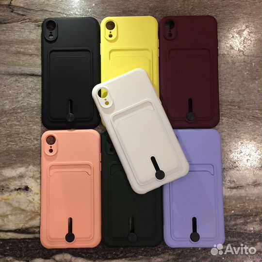 Чехол с картхолдером для iPhone