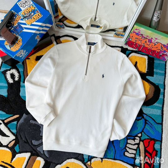 Свитшот 1/4 Zip Ralph Lauren