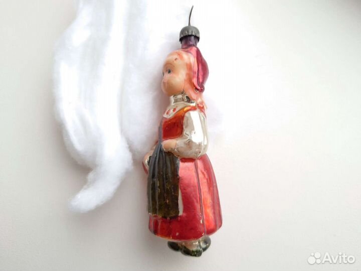 Старинная ёлочная игрушка