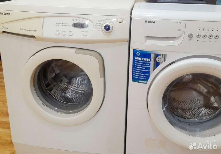 Стиральная машина-автомат бу с гарантией от 6500