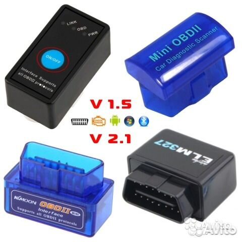 Автосканер ELM327 BT OBD2 v2.1