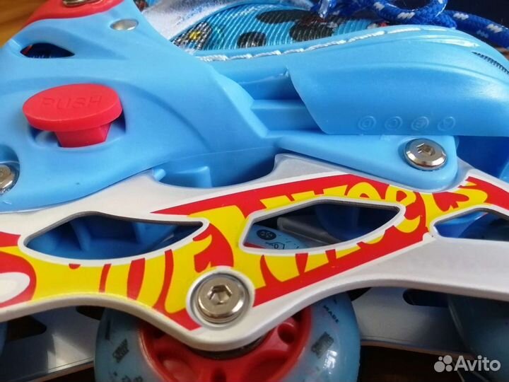 Роликовые коньки детские раздвижные