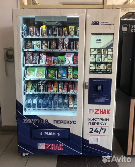 Кофейный автомат и снековый вендинг