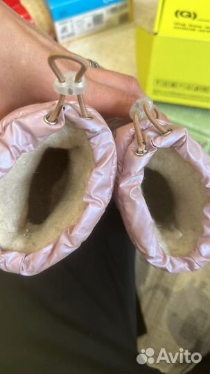 Сапоги дутики для девочки котофей 20/21