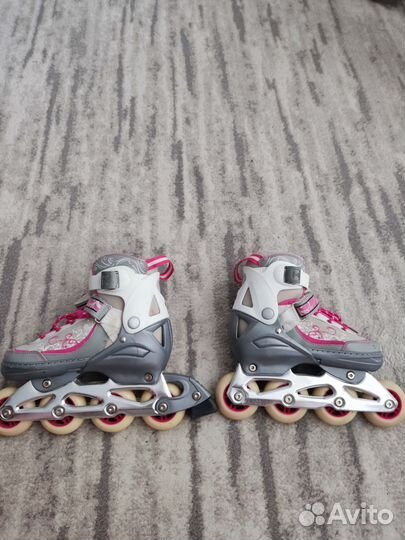 Роликовые коньки детские раздвижные