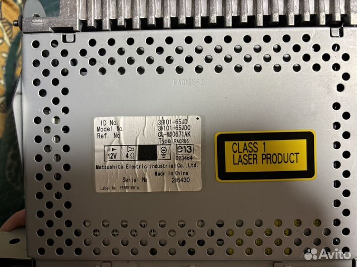 Магнитола штатная для suzuki grand vitara