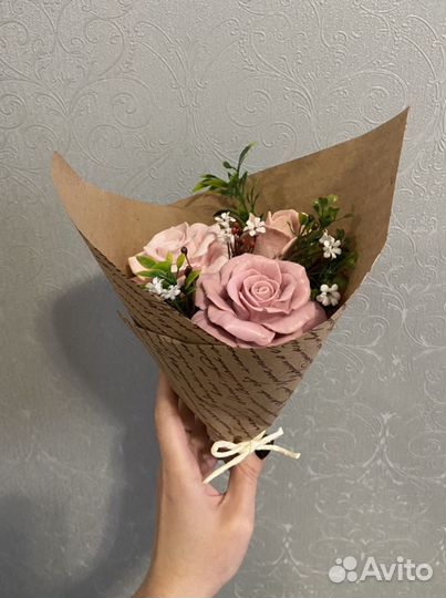 Букеты из мыла ручной работы