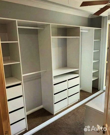 Гардеробы любой сложности