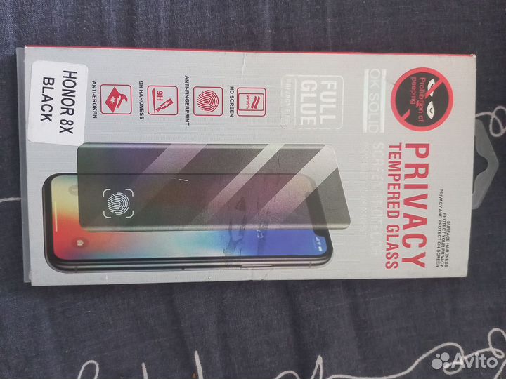 Защитное стекло honor 8X