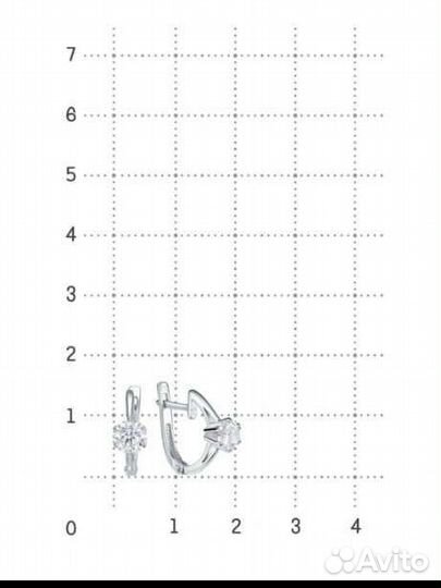 Серебряные серьги в ассортименте