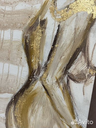 Интерьерная картина акрил поталь