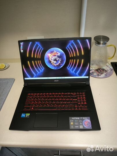 Игровой MSI Katana 17 b12u