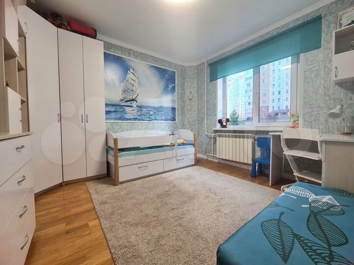 3-к. квартира, 74,6 м², 1/9 эт.