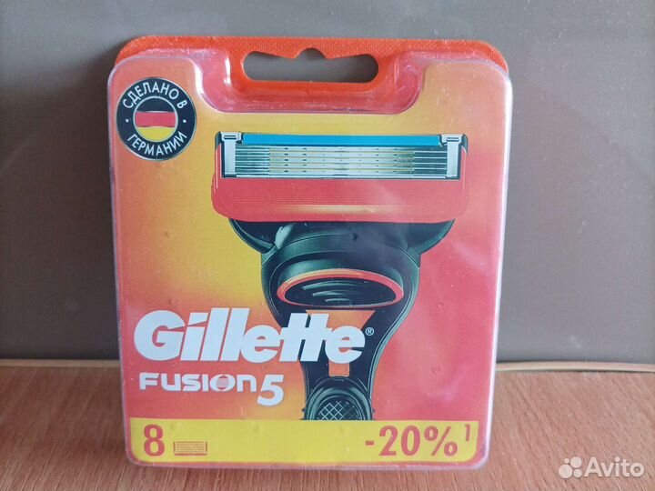Кассеты Gillette Fusion5 8шт