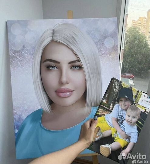 Картина печать Вашего фото на холсте