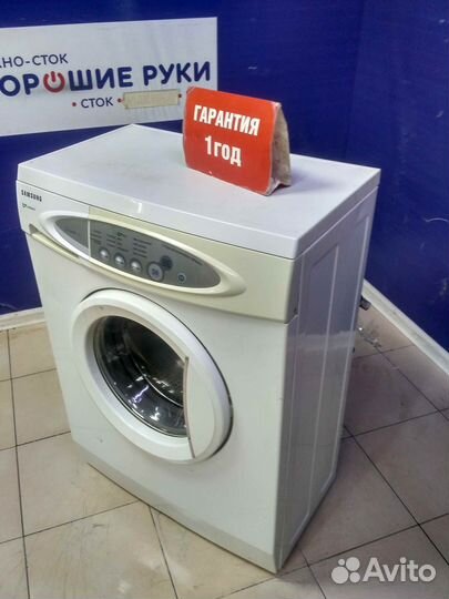 Стиральная машина бу samsung с гарантией 1 год