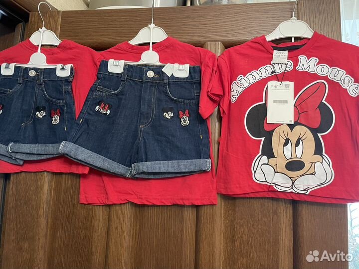 Новые комплекты Зара Турция 68-98 см на девочку