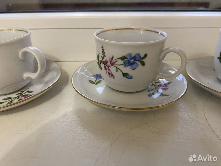 Чайная пара kahla гдр СССР