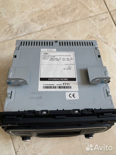 Штатная магнитола kia cerato 3