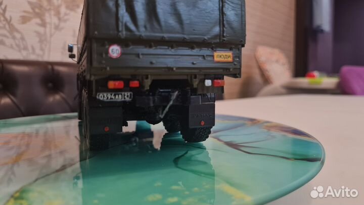 Модель военного грузовика камаз 5350