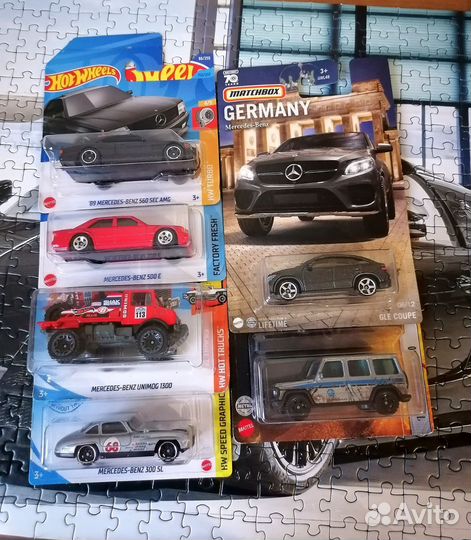 Hot Wheels / matchbox Mercedes-Benz