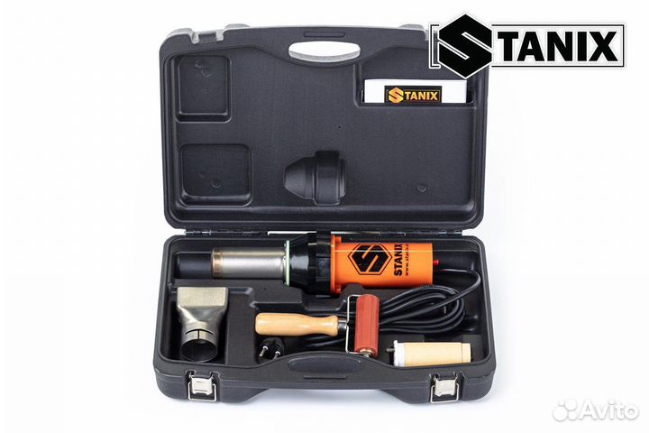 Фен stanix EVO 3400 комплект для сварки внахлёст