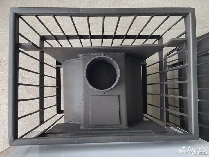 Печь для бани с баком