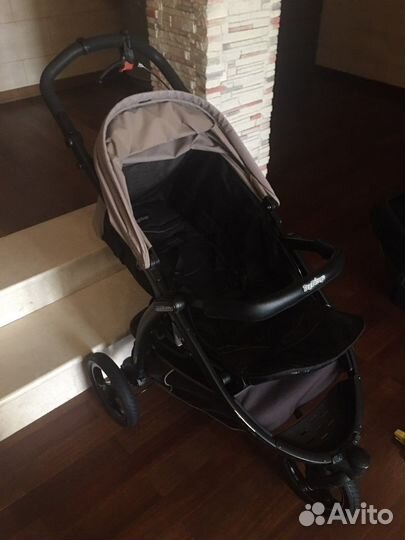 Коляска Peg Perego 3 в 1 + isofix для переноски