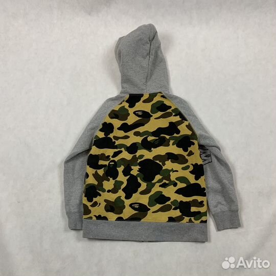 Худи на молнии Bape Shark