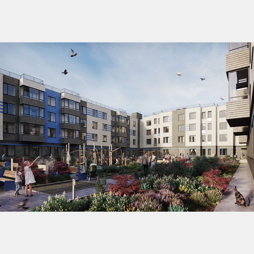3-к. квартира, 84,9 м², 3/4 эт.