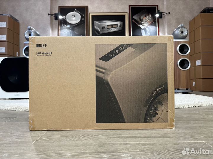 Активная полочная акустика KEF LS50 Wireless II