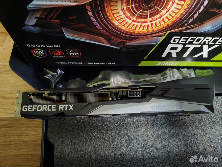 Видеокарта rtx 3060ti gigabyte
