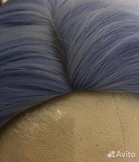 Парик косплей голубой Ланга sk8