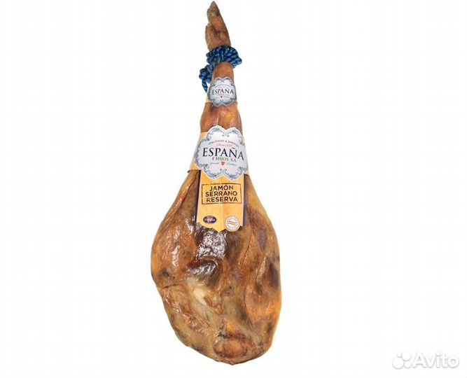 Хамон испанский серрано Reserva на кости