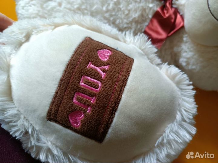 Большой плюшевый медведь 100 см