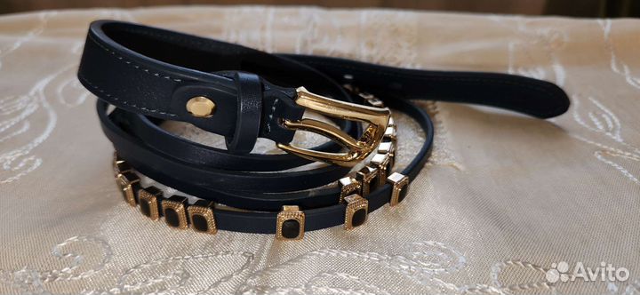 Ремень женский,натуральная кожа(замша)