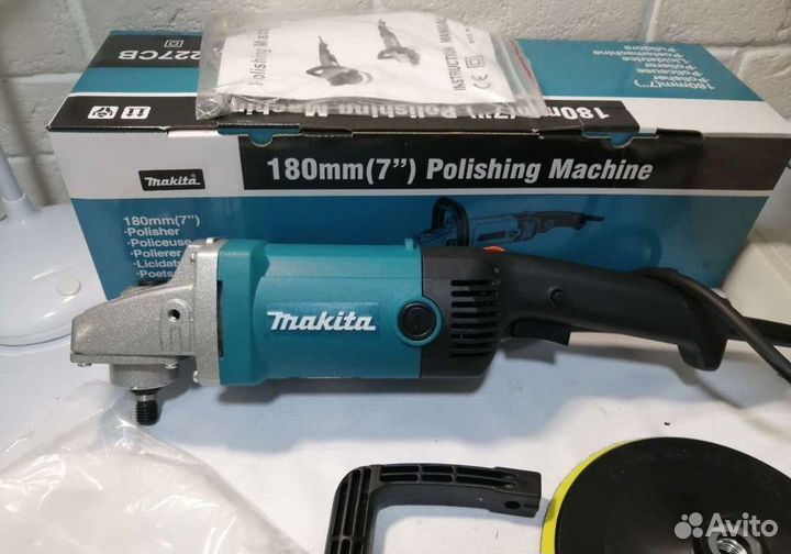 Полировальная машинка makita 180мм