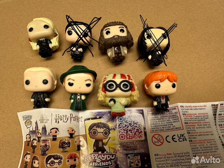 Игрушки Kinder Joy Happy Potter Funko