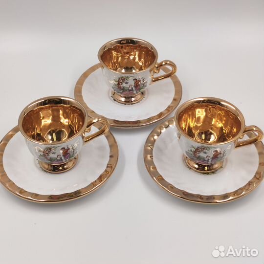Набор из 3-х чайных пар 