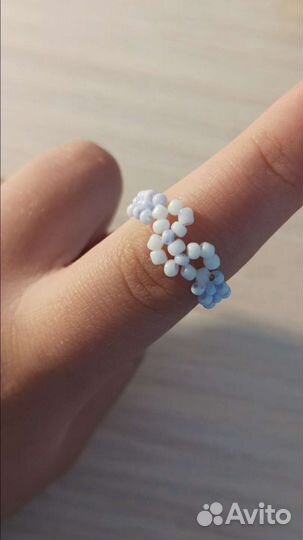 Кольца из бисера