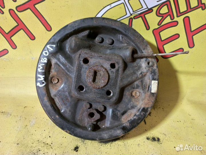 Барабан в сборе задний правый Renault Symbol рест